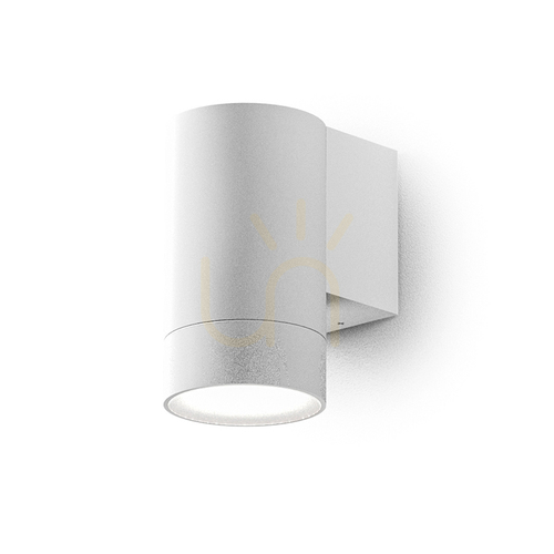 Jelölje be Gea Luce GES1060 kültéri falilámpa, fehér, GU10, IP54, Ø6,4 cm