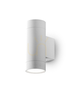 GES1064 kültéri fali lámpa fel-le világítás fehér 2xGU10 IP54 Gea Luce small 0