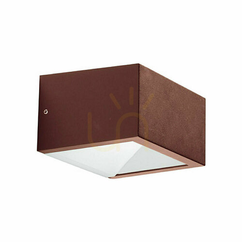 Jelölje be GES1160 Brown Gea Luce kültéri falikar, IP54