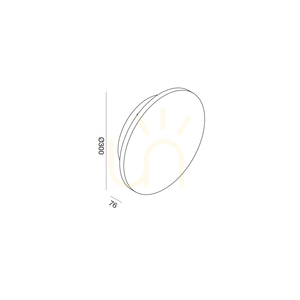 GES2084 Graphite Gea Luce kültéri falikar, IP65 small 1