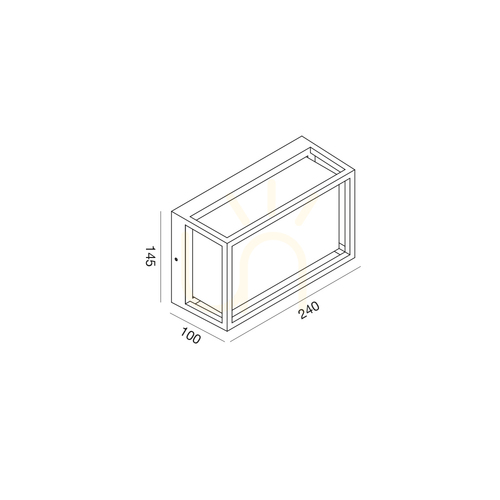 Jelölje be GES2101 Graphite Gea Luce kültéri mennyezeti lámpa, IP65