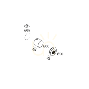 Gea Luce GES2111N grafit süllyesztett LED lépcsővilágító 3 W 4000 K IP65 small 1