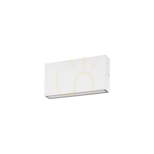 Jelölje be Gea Luce GES2210 kültéri fel-le világító fali lámpa, 2 × 5 W LED, IP65, matt fehér, 17,5 cm, választható 3000/4000/5000 K
