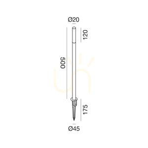 Gea Luce GES2433C sötétbarna LED kerti lámpaoszlop IP65 3 W 1 Gea Luce GES2433C sötétbarna LED kerti lámpaoszlop IP65 3 W small 1
