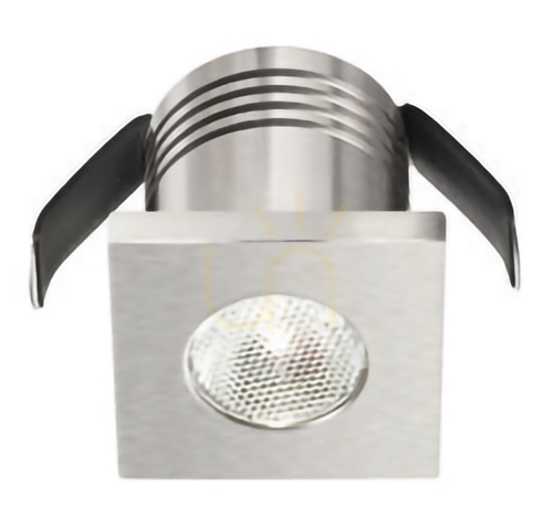 Jelölje be Gea Luce GFA902C nikkel süllyesztett spotlámpa LED 3 W 3000 K