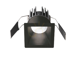 GFA961N süllyesztett lámpatest, fekete, Gea Luce small 0
