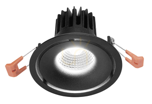 GFA1031N süllyesztett lámpatest, fekete, Gea Luce small 0