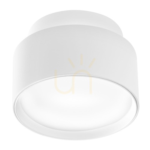 Jelölje be Gea Led GFA1071 mennyezeti lámpa, kettős fénykibocsátás 10 W + 2 W, 900 lm, 3000 K, CRI 90, ø11,4 cm, fehér