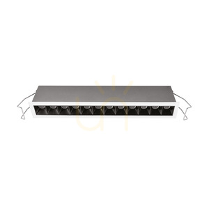 Gea Luce GFA1665 lineáris süllyesztett LED-lámpatest, fehér, 20 W, 3000 K small 0