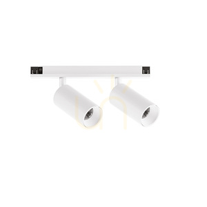 Gea Luce GFA1820 fehér LED sínes spotlámpa, 2×6 W, 48 V small 0