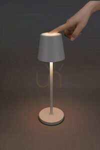Gea Luce GLS032 vezeték nélküli asztali lámpa, LED 3 W, 300 lm, 3000 K, IP54, fehér small 1
