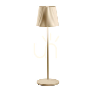 Gea Luce BRILLIA GLS050 vezeték nélküli asztali lámpa, LED 3 W, 240 lm, 3000 K, IP54, bézs small 0
