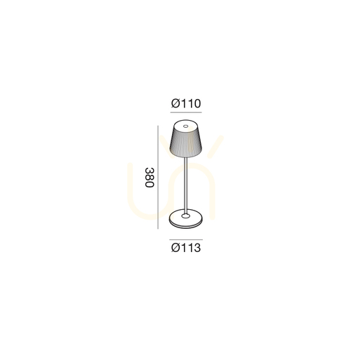 Jelölje be GLS052 Green Gea Luce IP54 kültéri állólámpa