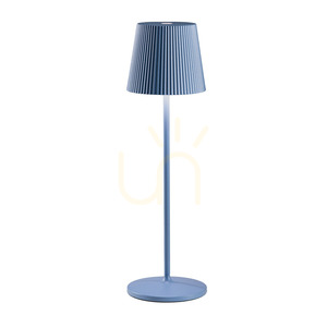 Gea Luce BRILLIA GLS054 vezeték nélküli asztali lámpa, LED 3 W, 210 lm, 3000 K, IP54, kék small 0