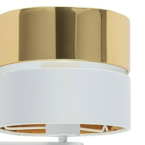 TK Lighting Hilton fehér-arany fali lámpa 2x G9/E27 small 2