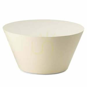 ELISSA dohányzóasztal, 60 cm, krémfehér, fényes, Nova Nook small 0