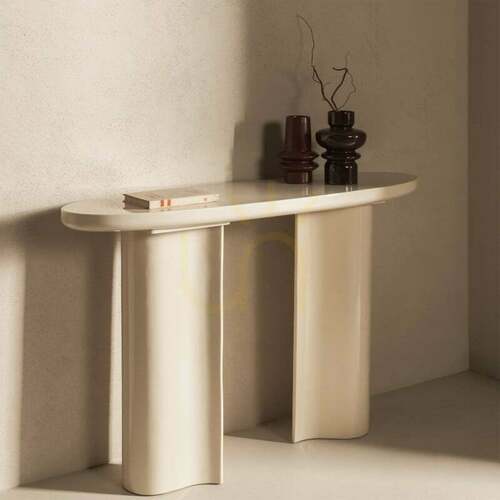 Jelölje be PUREL 120 cm-es íróasztal/konzol, világos bézs, fényes, Nova Nook
