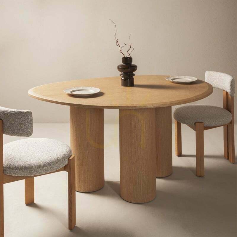 Kilátás VISPI asztal, 140 cm, természetes tölgy, Nova Nook VISPI asztal, 140 cm, természetes tölgy, Nova Nook