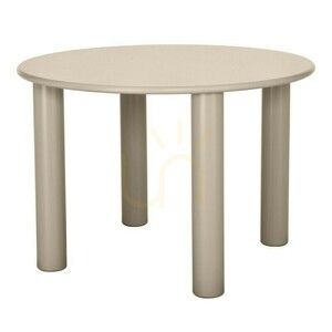 OKIJ asztal, 110 cm, kerek, sötét bézs, Nova Nook 0 OKIJ asztal, 110 cm, kerek, sötét bézs, Nova Nook small 0