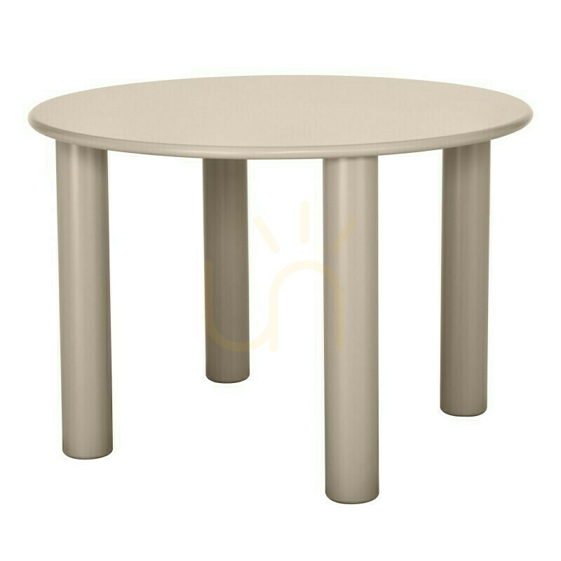 Jelölje be OKIJ asztal, 110 cm, kerek, sötét bézs, Nova Nook OKIJ asztal, 110 cm, kerek, sötét bézs, Nova Nook