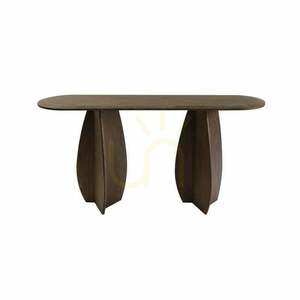OKUN konzolasztal/íróasztal, 150 cm, sötét dió, Nova Nook small 0