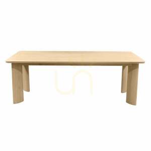 INDO 220 cm-es étkezőasztal, krémfehér, Nova Nook small 0