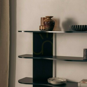RHIO alacsony polc, fekete, Wavy Nova Nook 4 RHIO alacsony polc, fekete, Wavy Nova Nook small 4