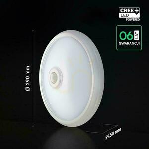V-TAC 12 W-os LED mennyezeti lámpa CREE chip-pel és mozgásérzékelővel, VT-13, 6400 K, 1000 lm, 6 év garancia 6 V-TAC 12 W-os LED mennyezeti lámpa CREE chip-pel és mozgásérzékelővel, VT-13, 6400 K, 1000 lm, 6 év garancia small 6
