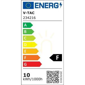 V-TAC 10 W-os LED mennyezeti lámpa CREE chip-pel, mozgásérzékelővel, fehér, IP54, VT-81005, 4000 K, 1060 lm, 6 év garancia small 13