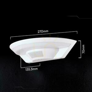 V-TAC 10 W-os LED mennyezeti lámpa CREE chip-pel, mozgásérzékelővel, fehér, IP54, VT-81005, 4000 K, 1060 lm, 6 év garancia small 6