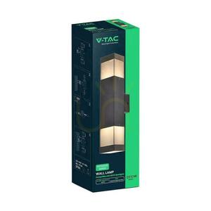 V-TAC LED 2xGU10 fekete IP44 kültéri falra szerelhető lámpatest VT-10187, 3 év garancia 3 V-TAC LED 2xGU10 fekete IP44 kültéri falra szerelhető lámpatest VT-10187, 3 év garancia small 3