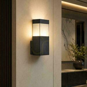 V-TAC LED GU10 fekete IP44 kültéri falra szerelhető lámpatest VT-10186, 3 év garancia small 5