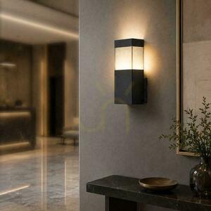 V-TAC LED GU10 fekete IP44 kültéri falra szerelhető lámpatest VT-10186, 3 év garancia small 6