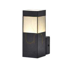 V-TAC LED GU10 fekete IP44 kültéri falra szerelhető lámpatest VT-10186, 3 év garancia small 0