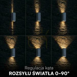 V-TAC 10 W-os LED COB fali lámpa, fehér, IP65, CCT színhőmérséklet-beállítás, VT-120112-W, 2700 K–3200 K–4000 K, 1250 lm 2 V-TAC 10 W-os LED COB fali lámpa, fehér, IP65, CCT színhőmérséklet-beállítás, VT-120112-W, 2700 K–3200 K–4000 K, 1250 lm small 2