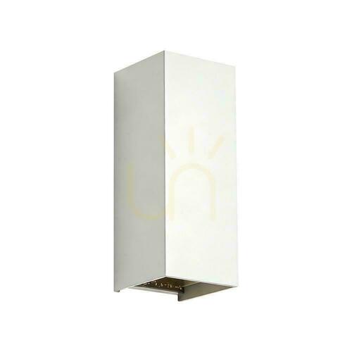 Jelölje be V-TAC 10 W-os LED COB fali lámpa, fehér, IP65, CCT színhőmérséklet-beállítás, VT-120112-W, 2700 K–3200 K–4000 K, 1250 lm