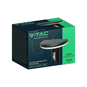 V-TAC 2W-os LED-es, napenergiával működő kerti falikar mozgásérzékelővel, IP54, VT-81018, 3000K, 95 lm, 3 év garancia small 3