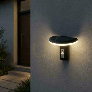 V-TAC 2W-os LED-es, napenergiával működő kerti falikar mozgásérzékelővel, IP54, VT-81018, 3000K, 95 lm, 3 év garancia small 6