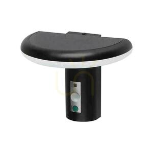 V-TAC 2W-os LED-es, napenergiával működő kerti falikar mozgásérzékelővel, IP54, VT-81018, 3000K, 95 lm, 3 év garancia small 0