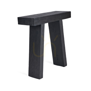 Konzolasztal BAZAR BIZAR fa fekete 86x30x87 cm small 2