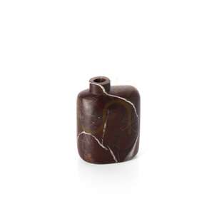 Márvány váza BAZAR BIZAR borvörös 17,5 cm small 7