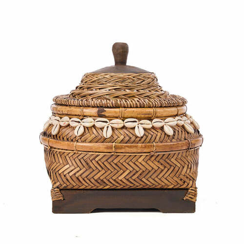 Jelölje be Fonott kosár BAZAR BIZAR Baskets természetes barna 25x25x25 cm