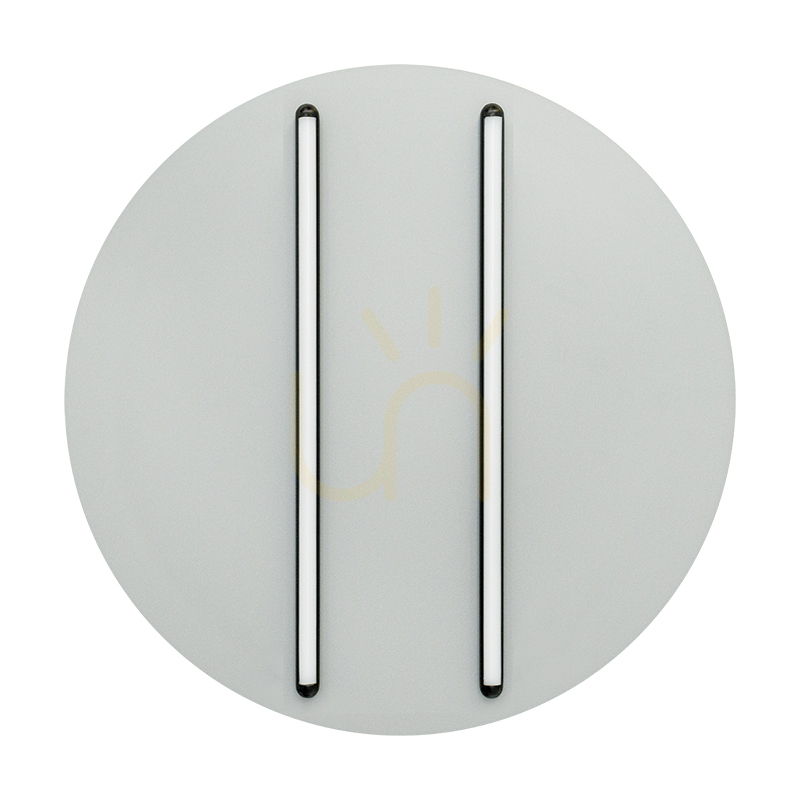 Ceiling LED Light 43W 3000k Black Matt Stick - Sandy Grey Base ZAMBELIS