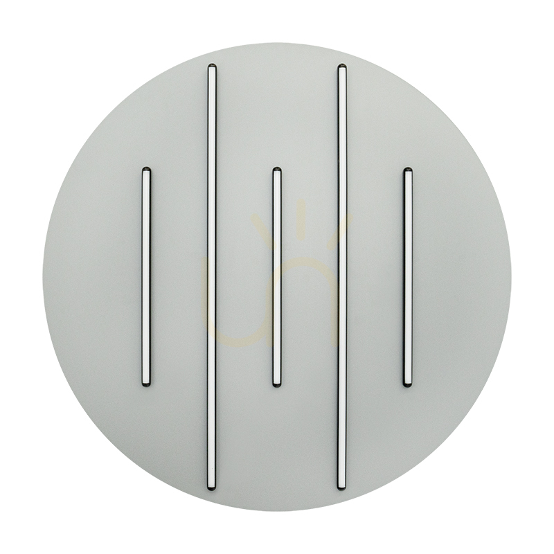 Ceiling LED Light 52W 3000k Black Matt Stick - Sandy Grey Base ZAMBELIS