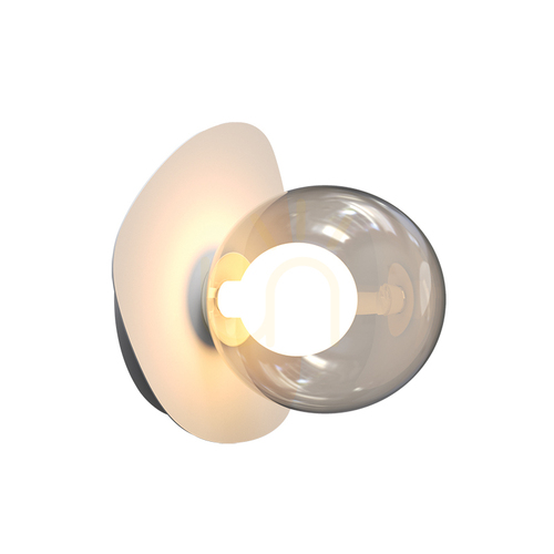 Jelölje be Zambelis 2577 fali lámpa homokfehér füstüveg 1×G9 LED max. 4 W