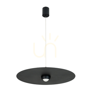 LED-függesztett lámpa, 21 W, 3000 K, Triac, homokfekete, ZAMBELIS small 1