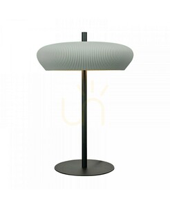 Asztali lámpa 2xg9 LED MAX 9 W szürke – homokos fekete agyag – fém ZAMBELIS small 0