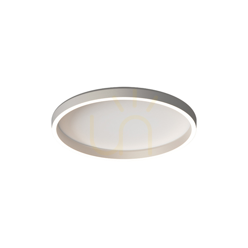 Jelölje be 27 W-os LED-mennyezeti lámpa, 2700 K–3000 K–4000 K, csiszolt ezüst, ZAMBELIS
