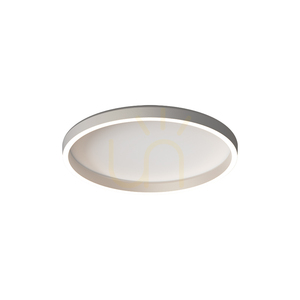27 W-os LED-mennyezeti lámpa, 2700 K–3000 K–4000 K, csiszolt ezüst, ZAMBELIS small 1