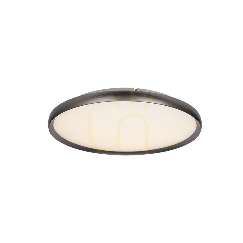 Ceiling LED Light 20W 2700k-3000k-4000k Aluminium - Microprismatic Acrylic Brushed Grey ZAMBELIS